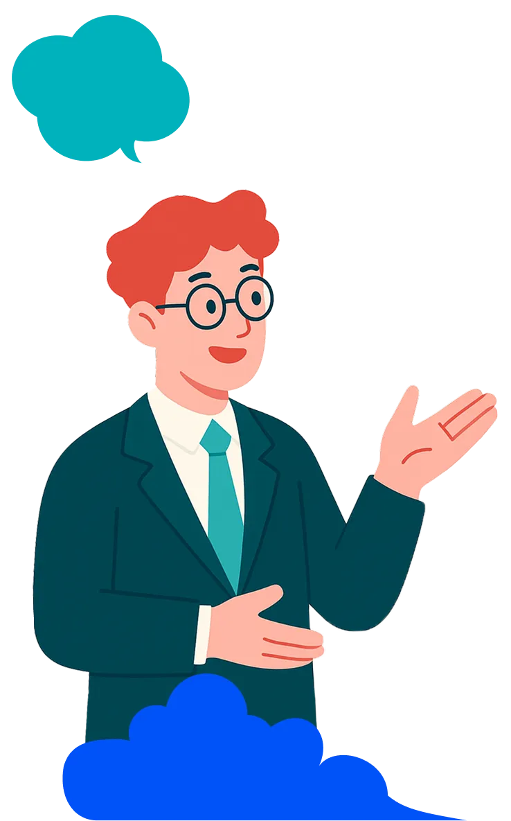 高層ビルが立ち並ぶ都会の街並みを歩くビジネスパーソンたちの様子（3/4）